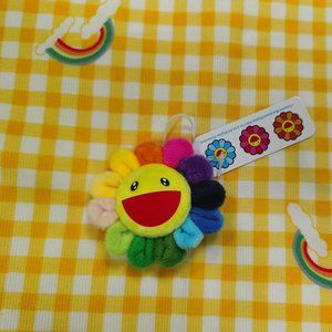 NWT Takashi Murakami Flower Rainbow Pin